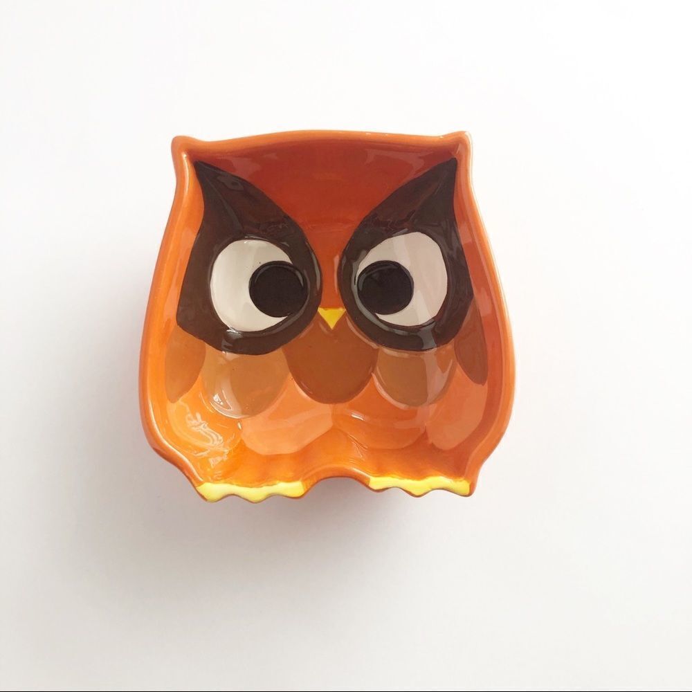 Mesa Home Owl ceramic bowl
